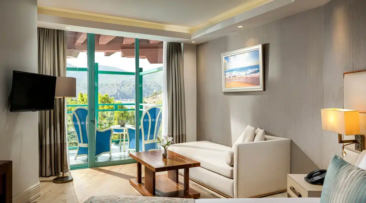 Deluxe Oda Kısmi Deniz Manzaralı