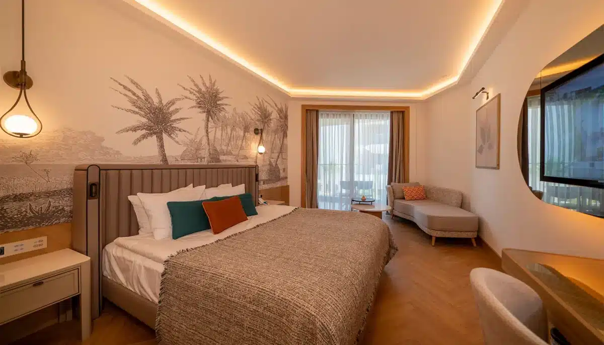 Standart Kara Manzaralı Oda