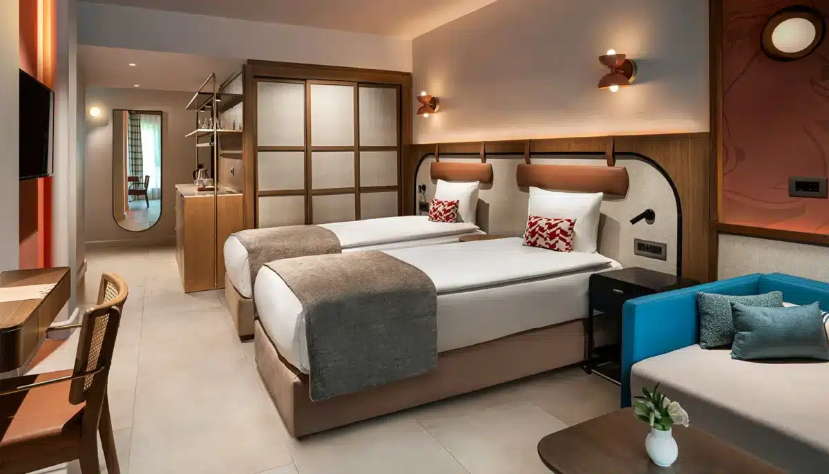 Deluxe Kısmi Deniz Manzaralı Aile Odası